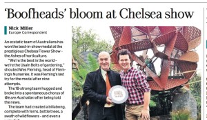 Chelsea flower show